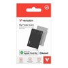 Verbatim My Finder Card Bluetooth Tracker 2 Pack - Black/Silver