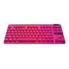 Logitech G PRO X TKL LIGHTSPEED Gaming Keyboard - Magenta