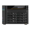 ASUSTOR 8-BAY NAS(NO DISK), AMD V3C14 2.3GHz, 16GB, M.2(4), 5G(2), 10G(2), PCIe, TWR, 3YR