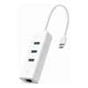 TP-LINK UE330C USB TYPE-C 3-PORT HUB & GIGABIT ETHERNET ADAPTER, 1YR WTY