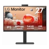 LG 27" IPS FHD 1920 x 1080, Webcam, USB-C (PD65w) 100Hz 5ms, AMD FreeSync 16:9 Tilt/Height/Swivel/Pivot (Bi-direction) adjustable stand, 3yrs Monitor