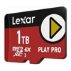 Lexar PLAY PRO microSDXC Express Card 1TB, microSDXC, high performance, microSD Express, up to 900MB/s read and 600MB/s write