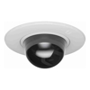 Ubiquiti G5 Dome Camera Ultra Flush Mount,White, Accessory For Recessed Instal Into A Wall/Ceiling With Smoked Bubble Enhanced Discretion,2 Yr Warr