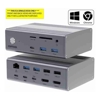 COMSOL DUAL MONITOR USB-C 16 PORT DOCKING STATION