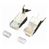 RJ45 CAT6 Solid 8P8C 23AWG S/FTP & UTP Crimp Plug | 50 Pack