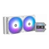 Zalman ALPHA2 A24 WHITE, AIO Liquid CPU Cooler, 2x120mm ARGB Fan, Socket: Intel LGA 1700/1200/115X, AMD AM5/AM4, 5 Year Warranty