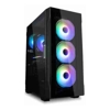 Zalman I3 NEO TG BLACK, Mid-Tower, Tempered Glass, Drive Bays: 2x3.5"/2.5", 3x2.5", Expansion Slot: 7, Motherboard Support: ATX/mATX/Mini-ITX, Pre-Installed Fan: 4x120mm, ARGB, Black, 1 Year Warranty