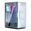 Zalman I3 NEO WHITE, Mid-Tower, Drive Bays: 2x3.5"/2.5", 3x2.5", Expansion Slot: 7, Motherboard Support: ATX/mATX/Mini-ITX, Pre-Installed Fan: 4x120mm, RGB, White, 1 Year Warranty
