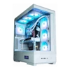 Zalman P50 DS White, Mid-Tower, Tempered Glass, Drive Bays: 3x Combo(3.5" Or 2.5"), 2x 2.5", Expansion Slot: 7, Motherboard Support: Mini-ITX / mATX / ATX, Pre-Installed Fan: 4x120mm ARGB, 1 Year Warr