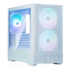 Zalman P30 AIR WHITE, Mini-Tower, Tempered Glass, Drive Ways: 2x Combo (3.5" or 2.5"), 3x 2.5", Expansion Slot: 5, Motherboard Support: mATX / Mini-ITX, Pre-Installed Fan: 3x 140mm ARGB, 1 Year Warran