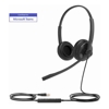 YEALINK WIRED (UH34) MS  DUAL HEADSET,NOISE CANCELLING MICROPHONE,USB-A