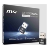 MSI GUAX18N AX1800 WiFi USB Adapter, 2.4GHz / 5GHz, 2x Dual Antennas, USB 2.0, Windows 10 / 11