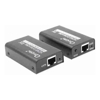 Oxhorn HDMI Extender over Ethernet 1080p HDCP 1.2 FHD up to 60m with PoE function alloy casing Black 2 year warranty