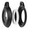 WATERPROOF SECURE HOLDER WITH KEY RING FOR AIRTAG - BLACK 2 PACK