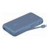 BoostCharge#Power#Bank 20K with Integrated Cable Blue