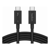 Belkin Connect Thunderbolt 5 Cable (1M) - Black (INZ005fq1MBK), 240W Power Delivery, 80Gbps, 8K or 4K@540Hz, Thunderbolt 5 certified, 2 Years Warranty
