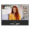 AOC 24B3CA3 23.8in 120Hz FHD IPS Business Monitor Ultra Narrow Bezel Flicker Free Game Mode Low Blue Light 1920x1080 16:9 1ms 1500:1 Contrast 300 Nits USB-C/HDMI USB HUB HDR Tilt VESA 100x100mm