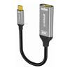 mbeat Tough Link 8K USB-C to DP Adapter - Space Grey USB-C (male) to DisplayPort (female) Up to 32.4Gbps (DisplayPort 1.4)