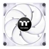 Thermaltake CL-F152-PL14WT-A, CT140 PC Cooling Fan, Size: 140mm, PWM, Airflow: 77.37CFM, Noise: 30.5dBA, White, Pack of 2, 2 Year Warranty
