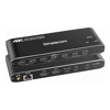 Simplecom KM590 2-Port USB-C Dual 4K HDMI Monitor KVM Switch and Docking Station with Network Sharing