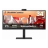 LG 34BA85QE WQHD 60Hz IPS 34" Curved Monitor with USB-C Hub and Webcam
