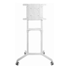 Brateck Rotating Mobile Stand for Interactive Display Fit 37"-70"  Up to 70kg- VESA: 200x200,400x200,300x300,600x200,350x350,400x400,600x400 White