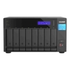 QNAP TVS-h874T-i9-64G, 8-bay QuTS hero NAS, Intel Core i9 16-core /24-thread, 64GB SO-DIMM DDR4,  2 x 2.5GbE, 2 x Thunderbolt 4, 3 Year WTY
