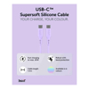 SPLASH by 3sixT USB-C to USB-C Cable 1.5m 60W - Lilac
