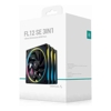 DeepCool FL12 SE 3 Pack 120mm Performance ARGB Fans , Hydro Bearing 120x120x25 mm(LxWxH)