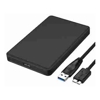 AKI BLACK USB 3.0 EXTERNAL DRIVE CASE FOR 2.5 INCH SSD OR HARD DRIVE