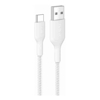 BoostCharge Pro Braided USB-A to USB-C Cable 15W 2M White