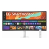 LG Smart Monitor 34" WQHD Curved display with 3440x1440 resolution, sRGB 99%, webOS, AirPlay 2, 2x7W speakers, 100Hz refresh rate  Bluetooth