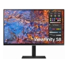 Samsung 27" S8 4K FHD Monitor 60Hz IPS Flat 3840x2160 16:9 5ms 350 nits 1xDP1.4 1xHDMI2.0 LAN 1xUSB-C (90W) Hub 3.0x3 HAS VESA 3YR WTY