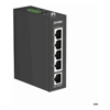 5-Port Industrial Switch with 5 10/100BASE-T ports operating temp up to 75C DIN Rail mountable