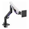 Brateck LDT95-C012UC Atlas Neo Gaming Monitor Arm with USB-A  USB-C Ports For most 24"~57" Monitors, Fit Curved Monitor, Matte Black  White (new)