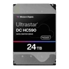 Western Digital Ultrastar DC HC590 24TB: 3.5", SATA 6Gb/s / SAS, CMR, SE, 146.71x101.6x26.11mm, 670g,  5Y warranty