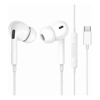 Choetech OC-A011 USB-C In-Ear Headphones 1.2m - White