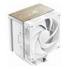 DeepCool AK700 DIGITAL WH AI Dynamic Adjustment CPU Cooler, Digital Display, 7 Heat Pipes, 4-pin PWM, Intel LGA1851/1700/1200/115x, AMD AM5/AM4