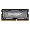 Crucial Ballistix Sport LT 4GB (1x 4GB) DDR4 2666MHz C16 SODIMM Gaming Memory - Grey