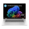 HP OmniBook X FlipNGAI 14 Windows 11 Home 14in Touch screen AMD Ryzen AI 5 16GB RAM 512GB SSD 2K Glacier silver