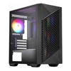 MSI PRO FORGE M050A Mini-Tower, mATX/ITX, GPU 300mm, CPU 160mm, PSU 170mm, 4 slots, 4xRGB fans, 2x2.5", 2x3.5", 120/240mm top rad, 388x200x423mm