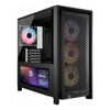 Corsair FRAME 4000D LCD RS ARGB Premium Mid-Tower PC Case - Black, ATX/E-ATX, TG panel, LCD, 430mm GPU, 170mm CPU clr, 360mm rad, USB-C, 2yr wty