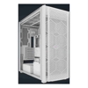 Corsair iCUE LINK 9000D RGB AIRFLOW Super Full-Tower PC Case - White, 698x307x698mm, GPU 580mm, 6x 2.5", 5x 3.5", rad 480mm, 2x USB-C 180mm CPU Cooler