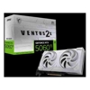 MSI nVidia GeForce RTX 5060 Ti 8G VENTUS 2X OC WHITE PLUS, PCI Express Gen 5 x16, Boost: 2602 MHz, CUDA 4608 Units, 8GB GDDR7, HDMI x 1