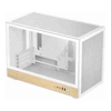 DeepCool CH260 Wood White High Airflow Compact Micro-ATX Wood Grain Case.USB3.0x2Gen2 Type-C x1Audio/Micx1