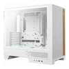 DeepCool CL600 WH High Airflow Compact ATX Case, Two PreInstalled Fans,Tempered Glass Side Panel, Clean Cable Management