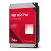 Western Digital 24TB 3.5" SATA HDD, 7200RPM, CMR, up to 287MB/s, 512MB cache, RAID-optimized for NAS, 550TB/yr workload, 5-year warranty