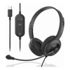 Verbatim ClaritySound Headset With USB-C Clear Sound, Comfort,Reduce Background Noise.Ideal for Office, Education, Business