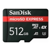 SanDisk 512GB microSD Express Card 880mb/s PCIe Gen 3 SDSQXFN-512G-GN4NN