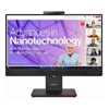 ThinkVision T24-4V 23.8in IPS 1920x1080 1x HDMI 1.4 1x DP 1.2 1x VGA Cam Mic Spk Tilt Swivel Pivot Height Adj Stand1x USB-B 3x USB-A 1x USB-C 3Y Warranty